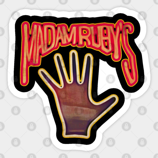 Madam Ruby’s: Pee Wee Herman Sticker by Kitta’s Shop